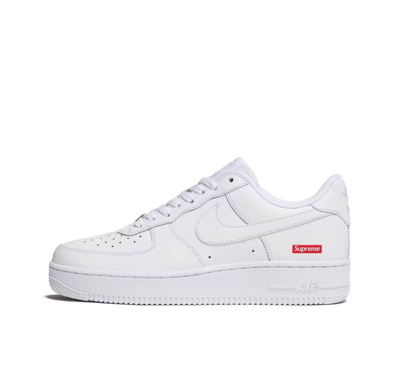 Supreme x Nike Air Force 1 "box logo" White