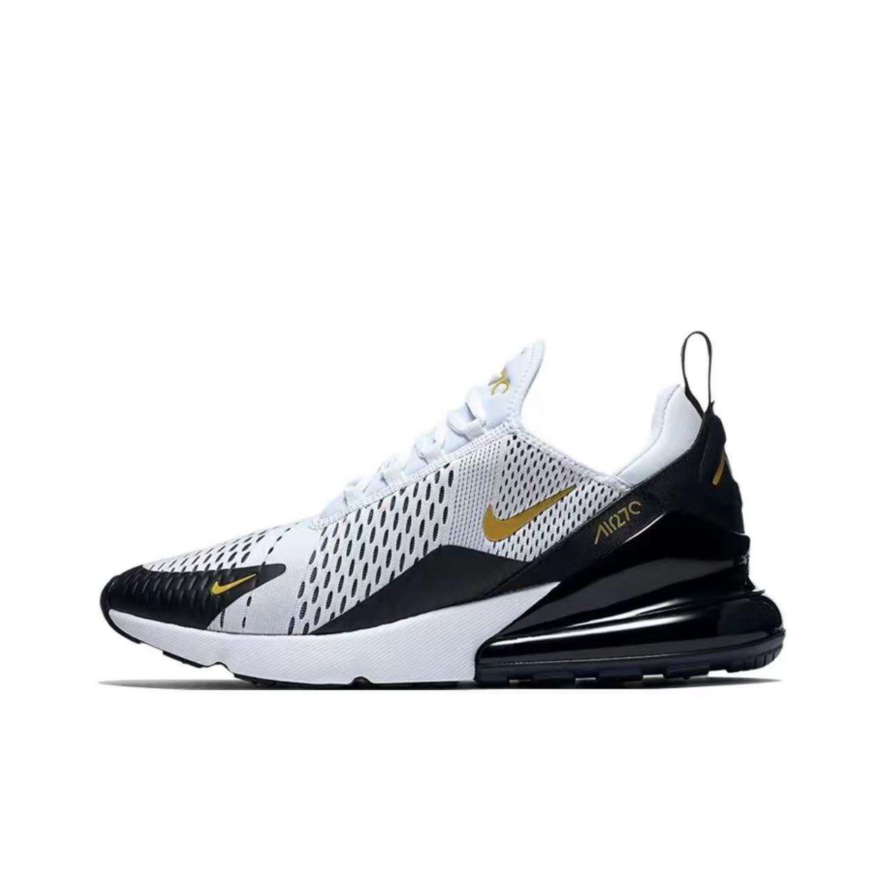 Nike Air Max 270 Black and White Gold