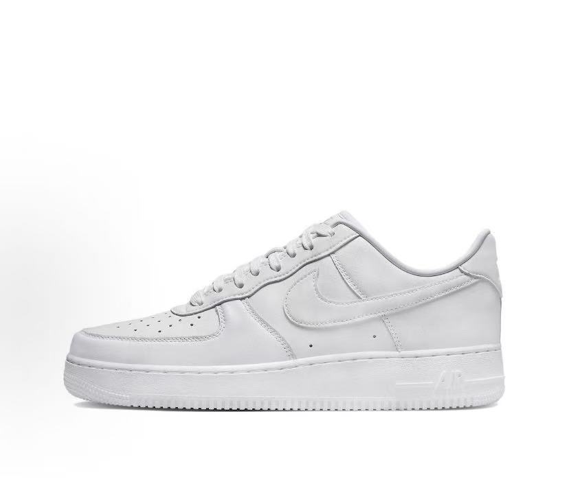 Nike Air Force 1 '07 "Fresh" Low-Top Skate Shoes Unisex Style Pure White